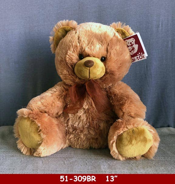 TOY BEAR 13 INCH TALL