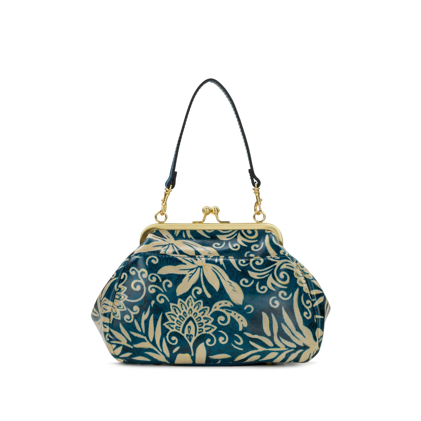 Patricia Nash Annie Frame Crossbody - Greek Floral
