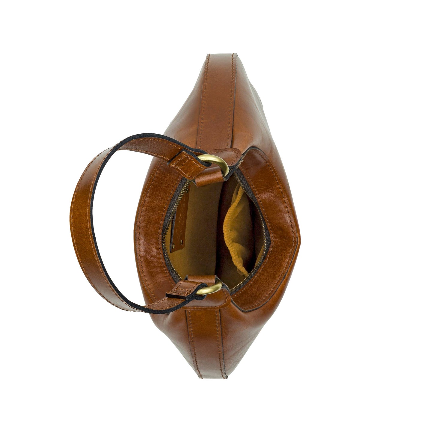 Patricia Nash Coco Crescent Hobo: Cognac