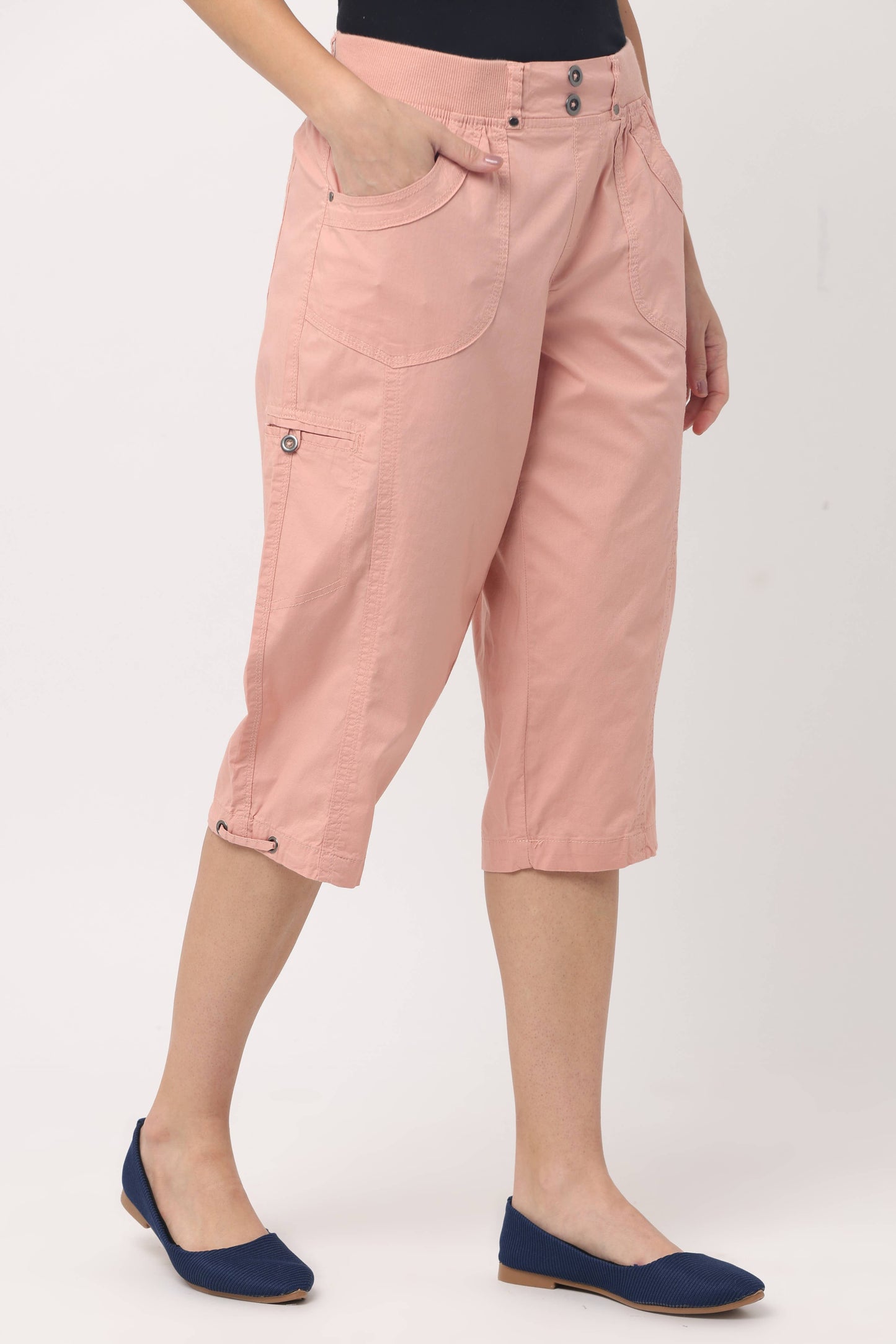 DA1343 Valerie Capri: Soft Blush