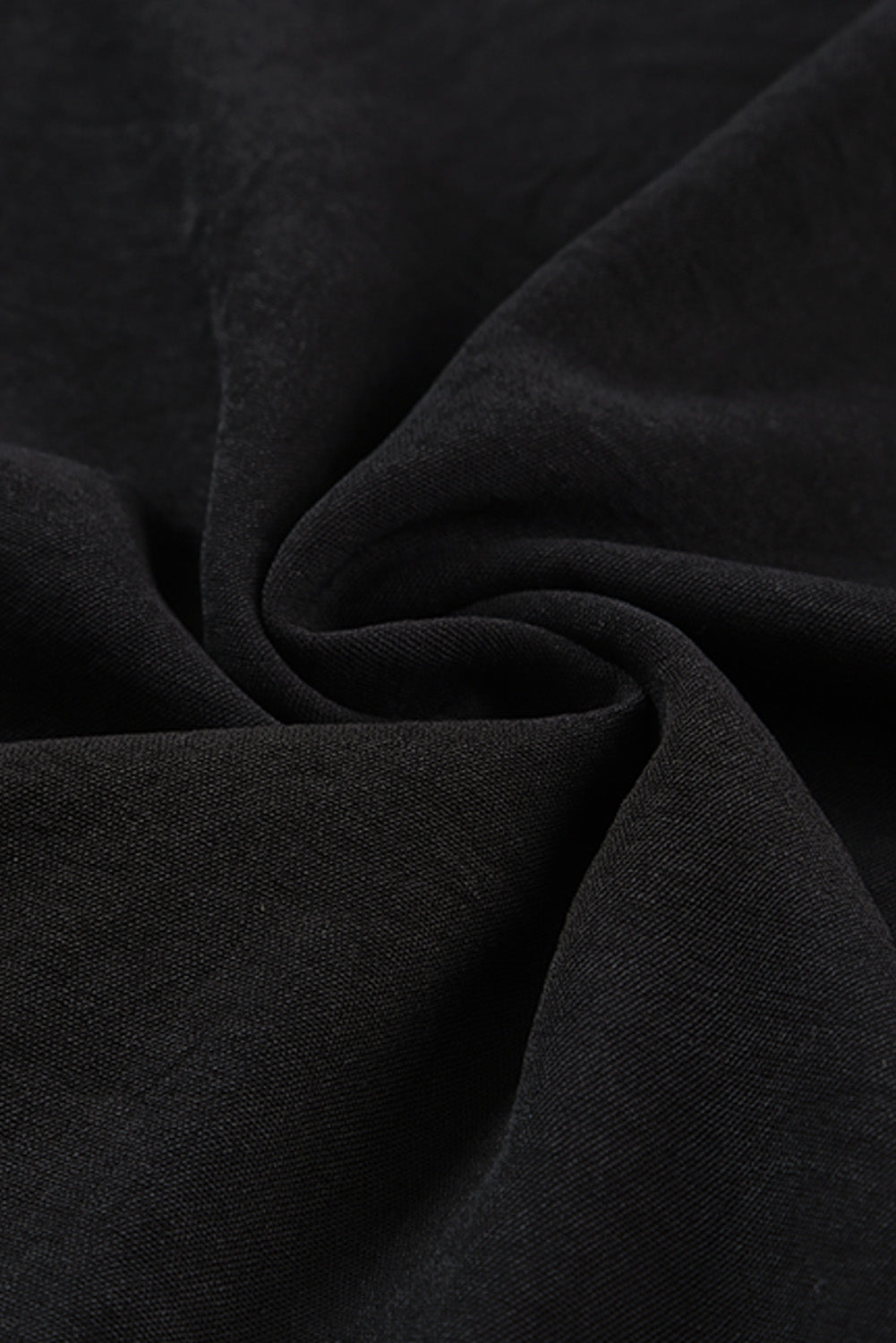 Black V Neck Sleeveless Shirt