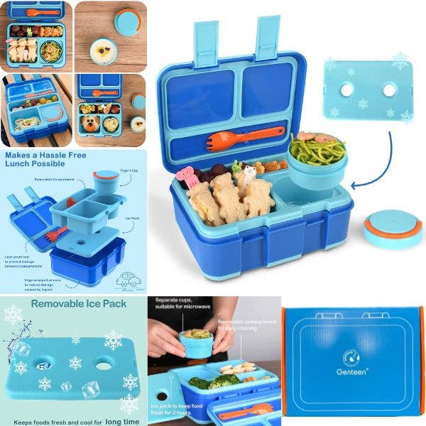Premium Genteen - Durable And Leak Proof Lunch Boxes - Bento
