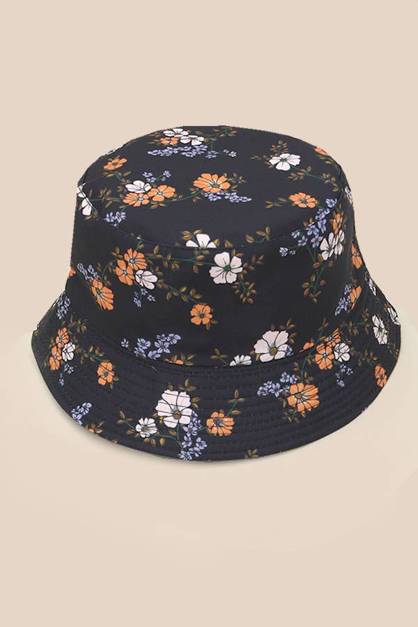 FLORAL BUCKET HAT | 40HW717