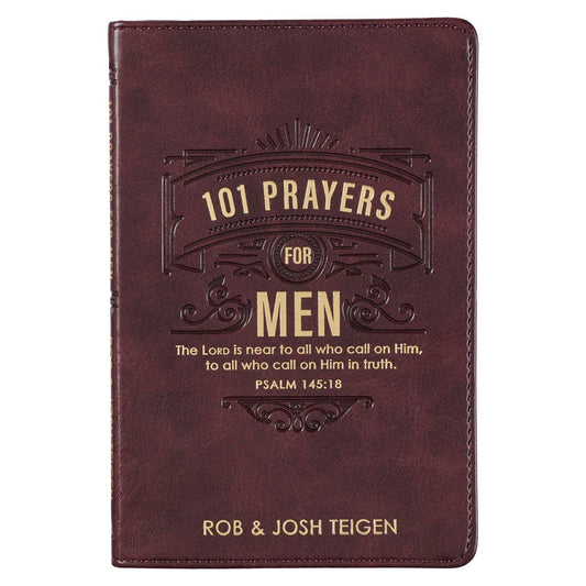 101 Prayers for Men Faux Leather
