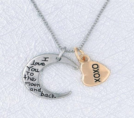 "I Love You to the Moon and Back" Necklace
