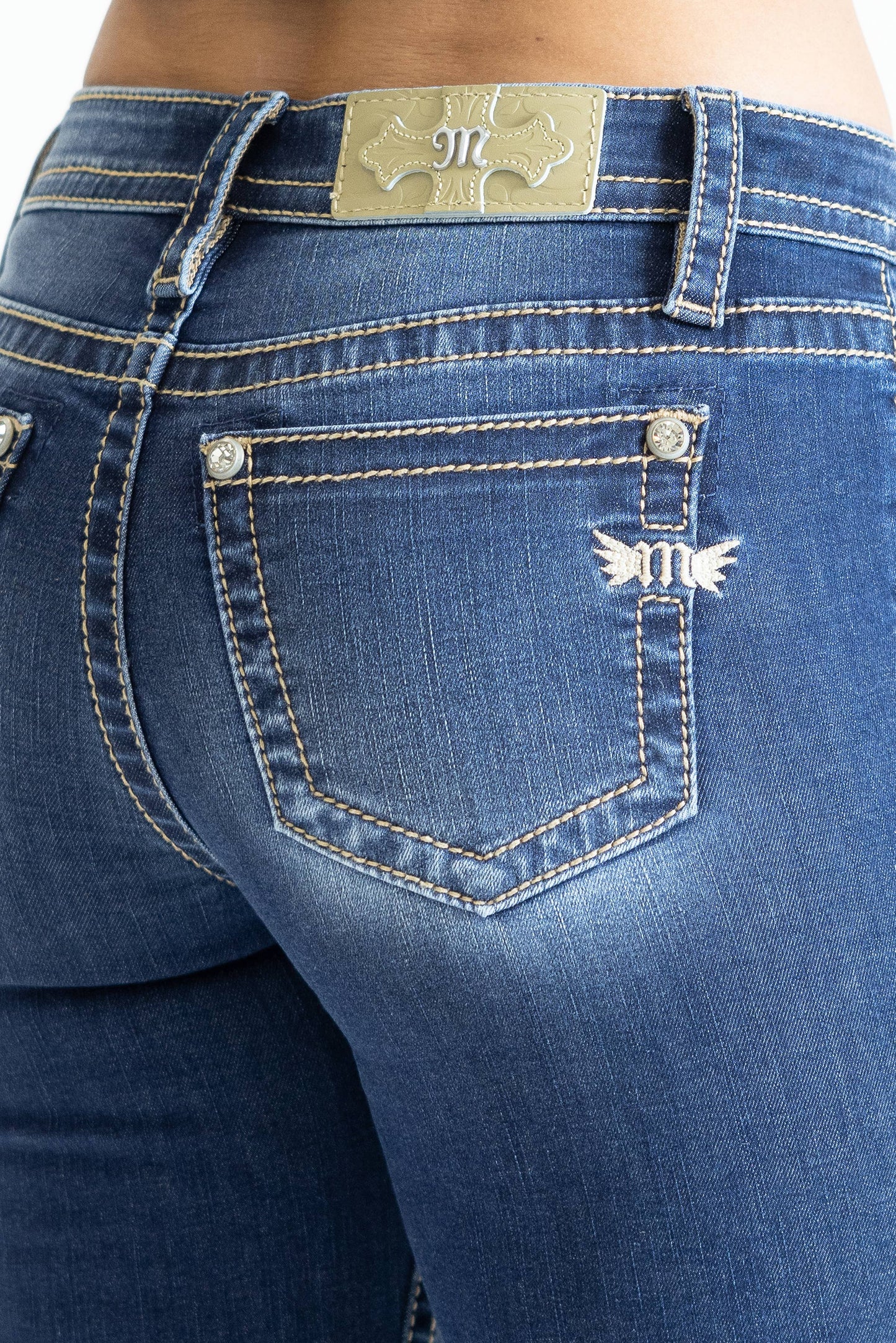 M3636S101- 29" midrise skinny jeans