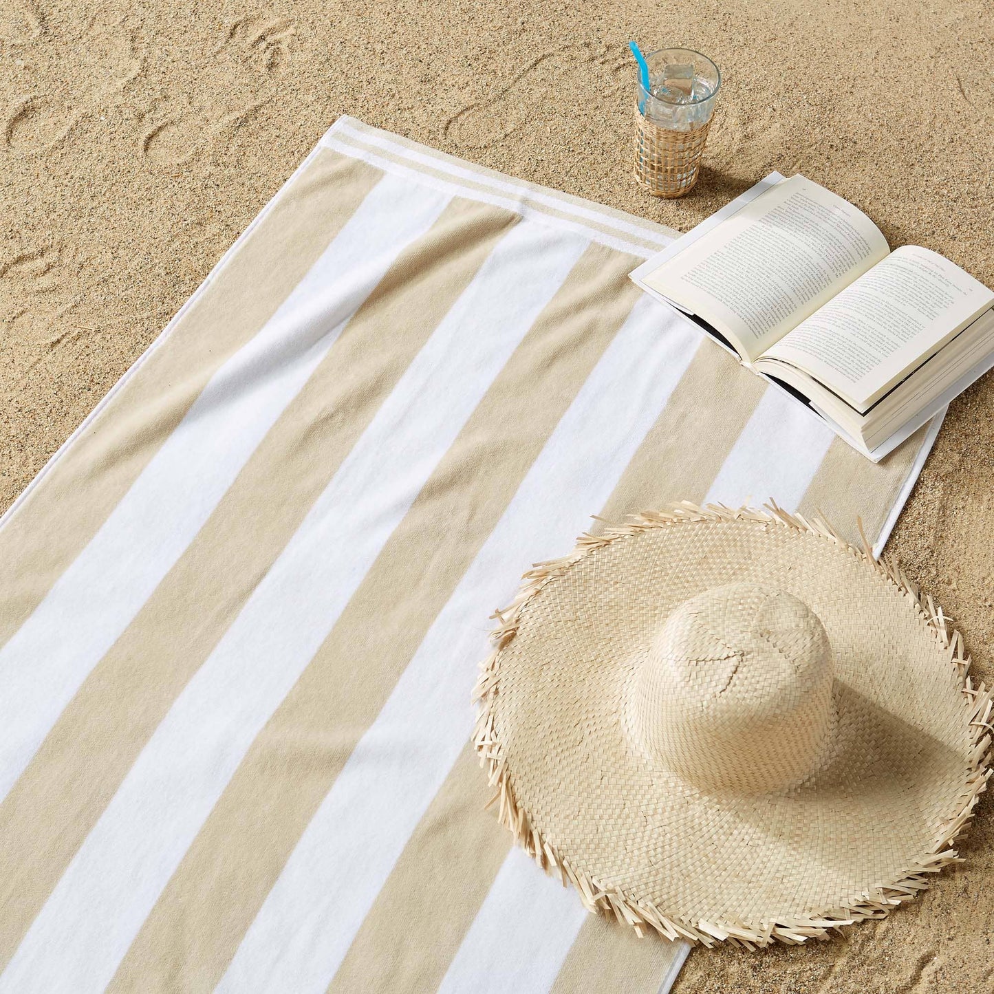 Striped Cabana Oversized Beach Towel - Edgartown