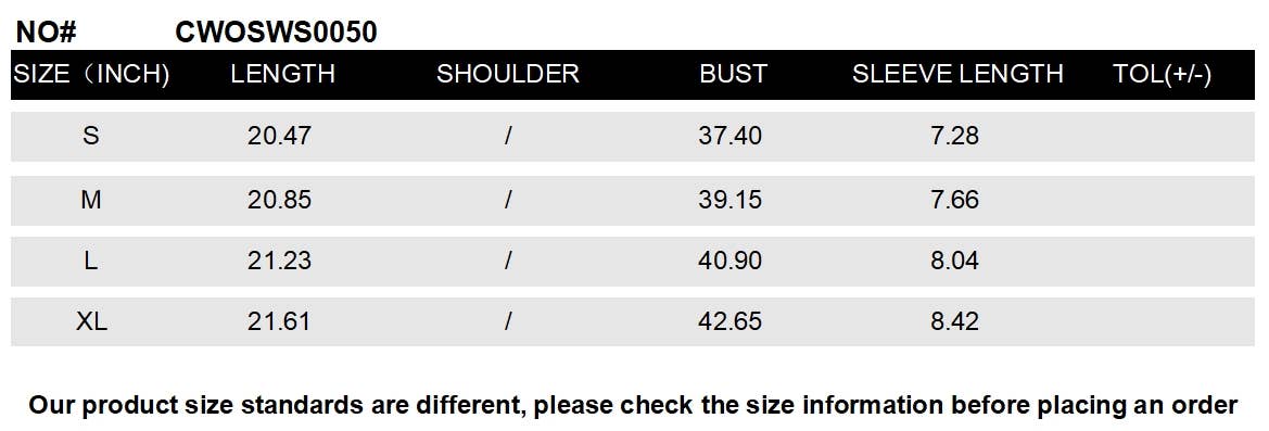 CWOSWS0050_Round Neck Short Sleeve Sweater