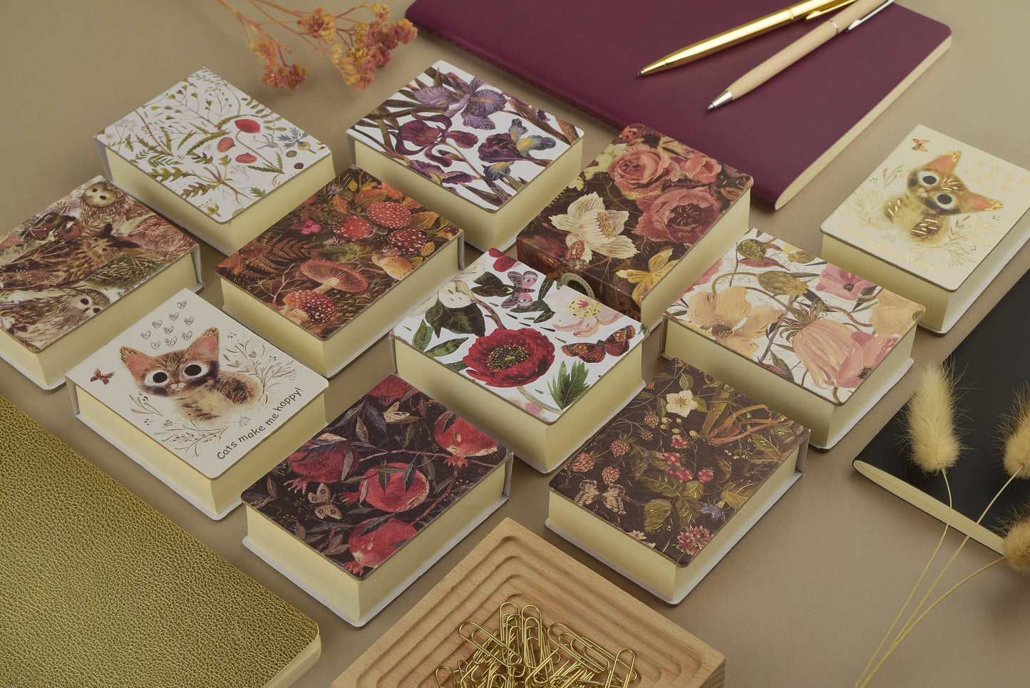 A7 Tear-Away Notepad - Lush Bouquet