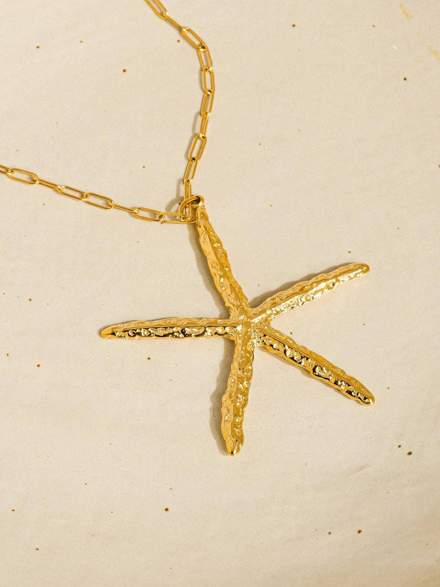 Suki 18K Gold Non-Tarnish Statement Star Necklace