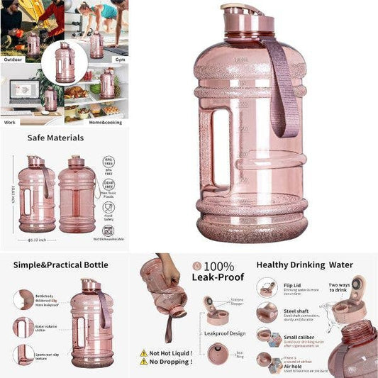 TooFeel 74OZ Water Bottle - Drip Free - BPA Free - Colors