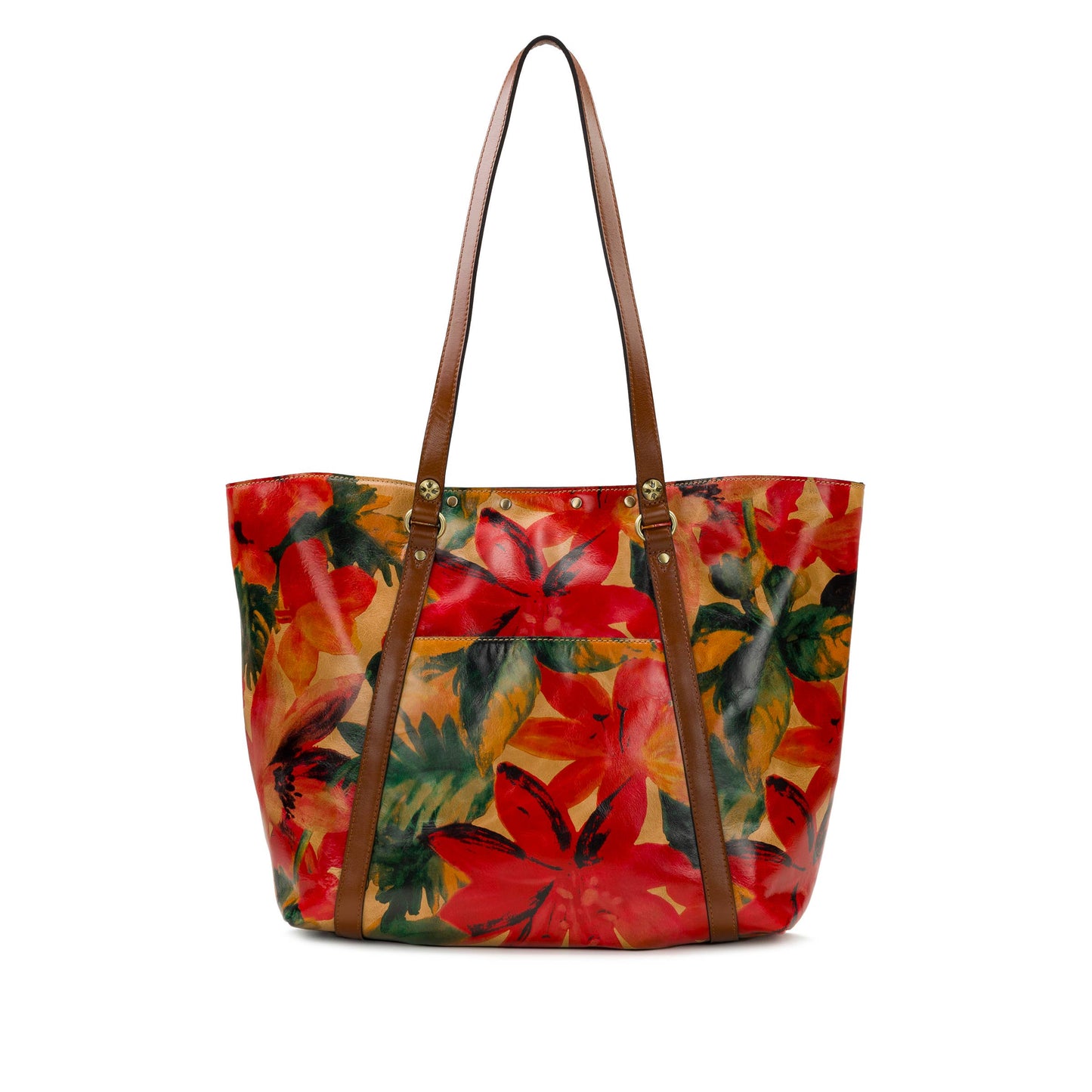 Patricia Nash Benvenuto Tote: Aegean Blooms
