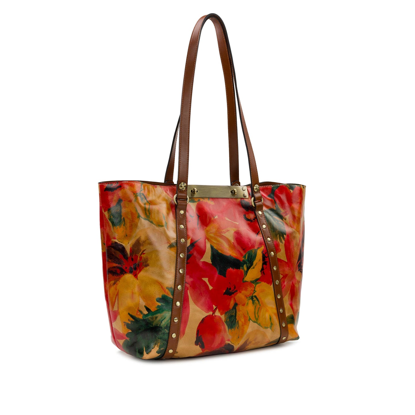 Patricia Nash Benvenuto Tote: Aegean Blooms