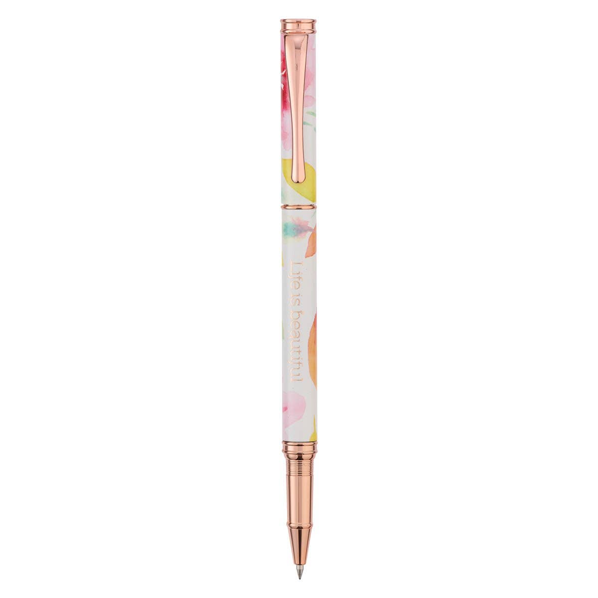Pen in Gift Box Pink Daisies Beautiful