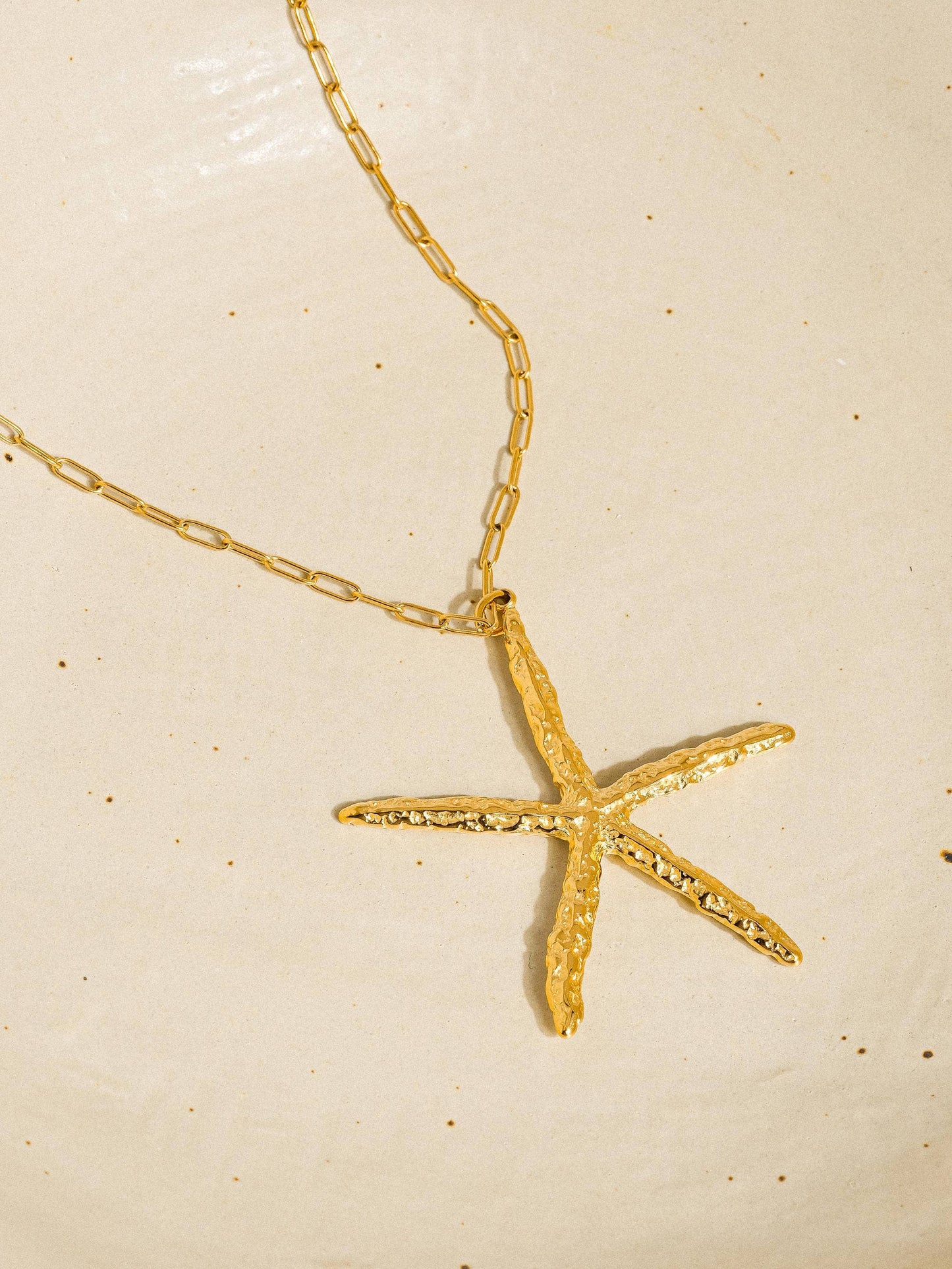 Suki 18K Gold Non-Tarnish Statement Star Necklace