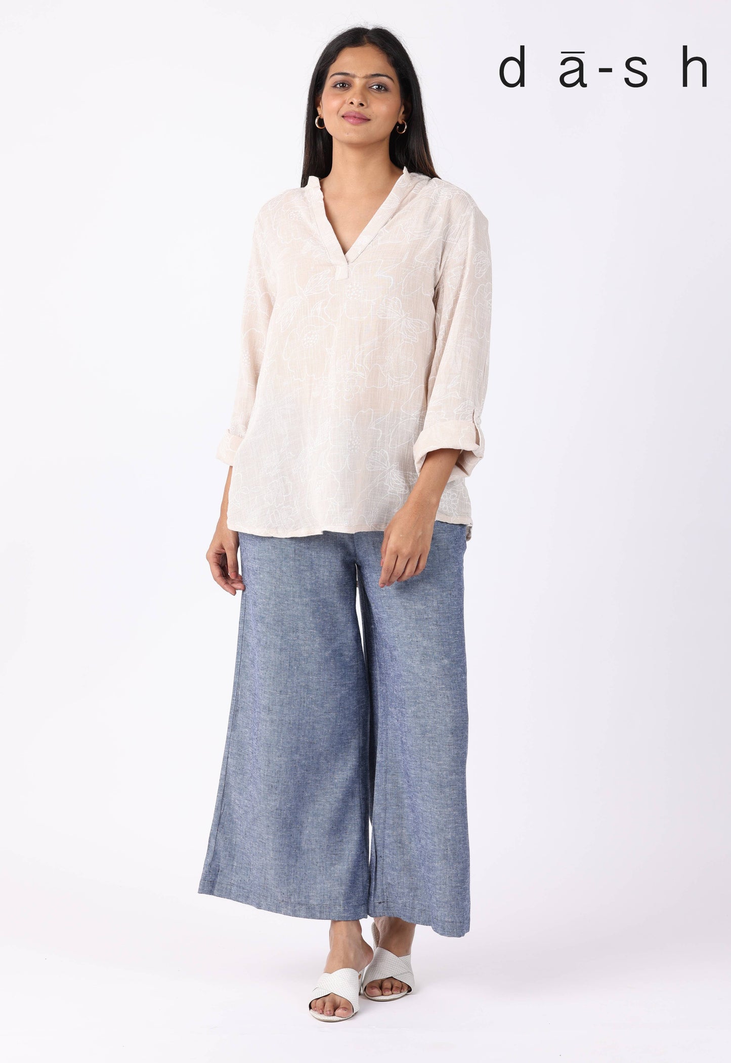 M Khari Pencil Khaki Long Sleeve