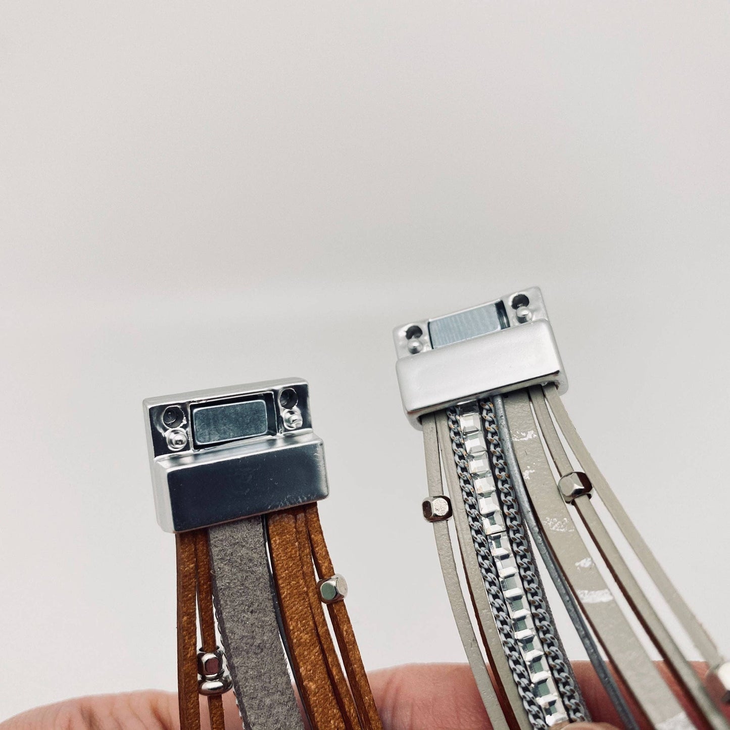 Bohemian Style Leather Multi-Layer Bracelet Bangle - BJ/LB: 2