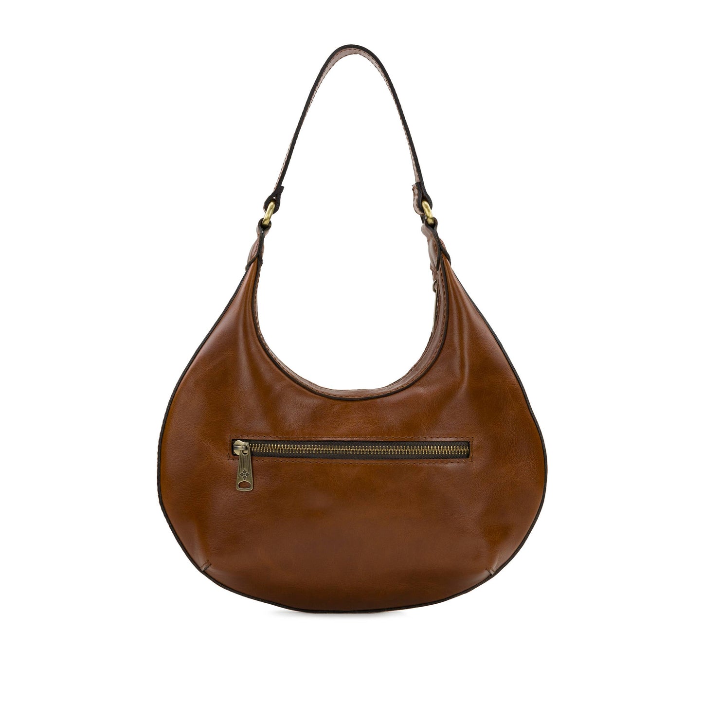 Patricia Nash Coco Crescent Hobo: Cognac