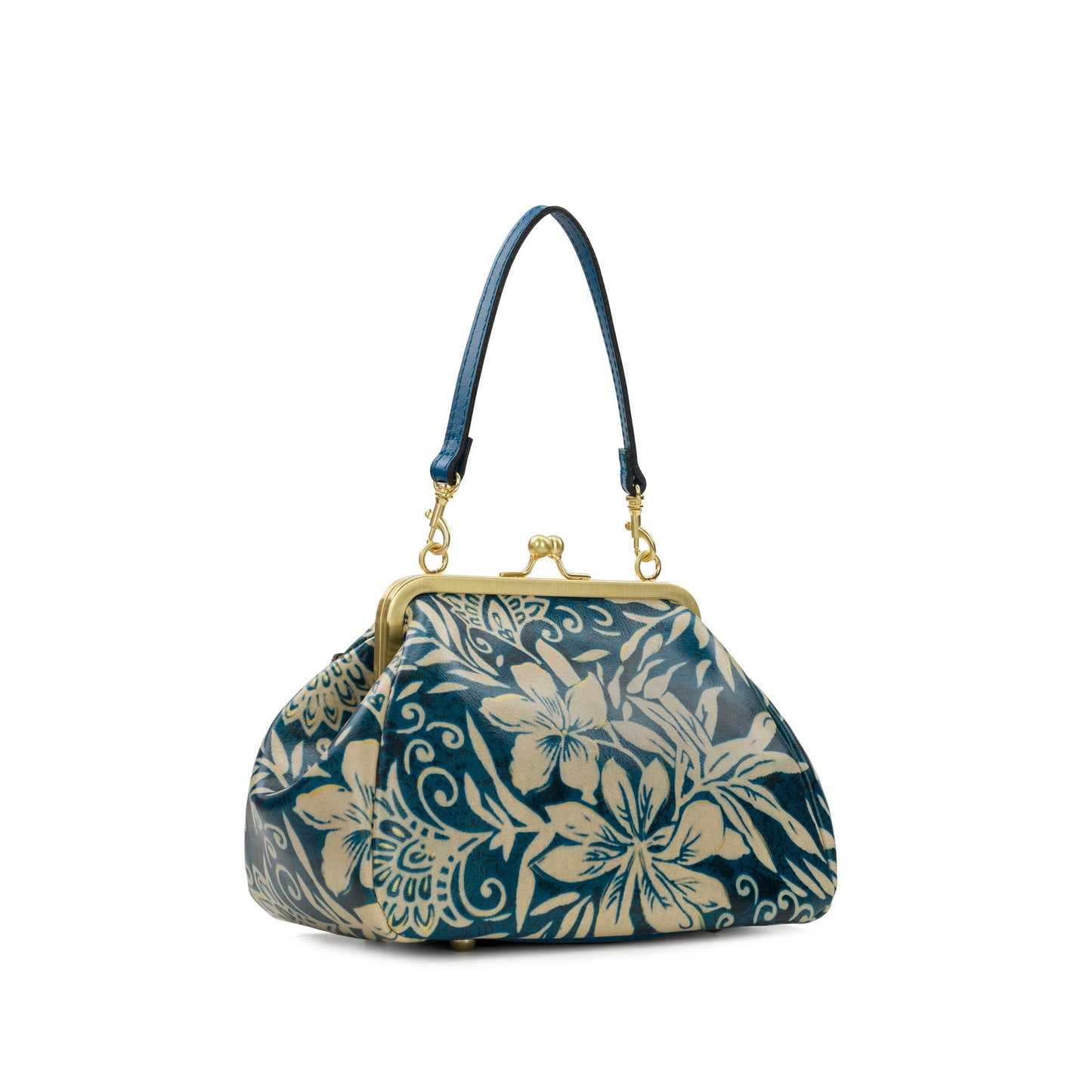 Patricia Nash Annie Frame Crossbody - Greek Floral