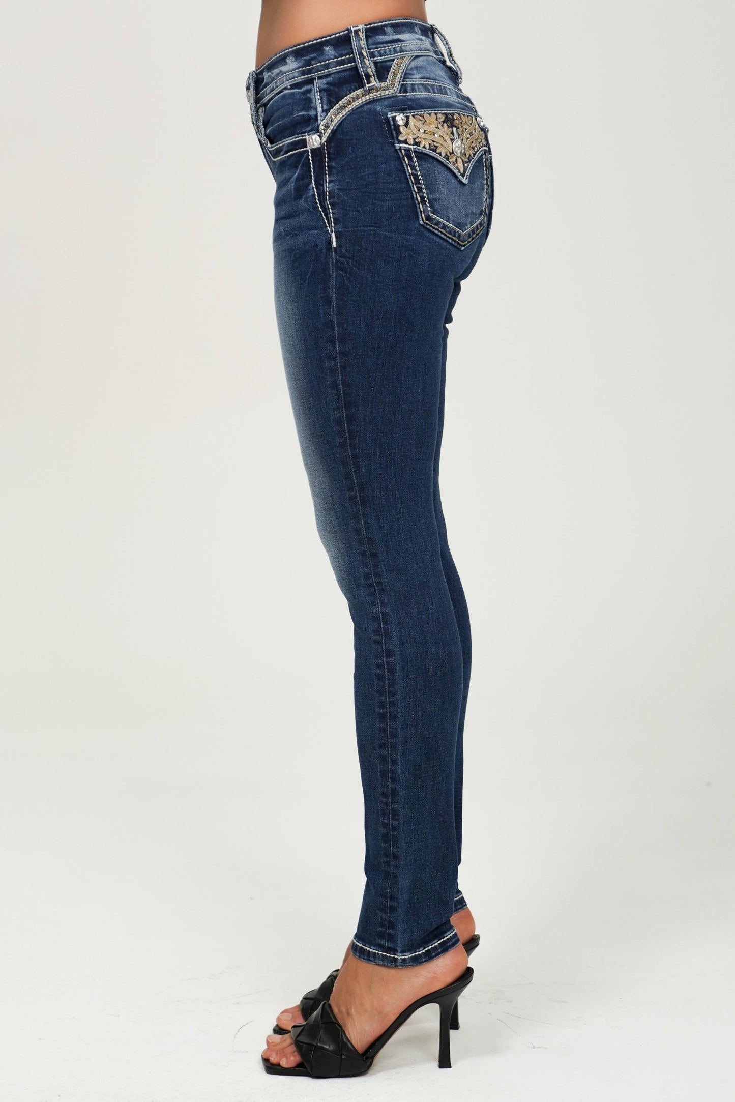 Miss Me  MID RISE SKINNY JEANS Style M9532S