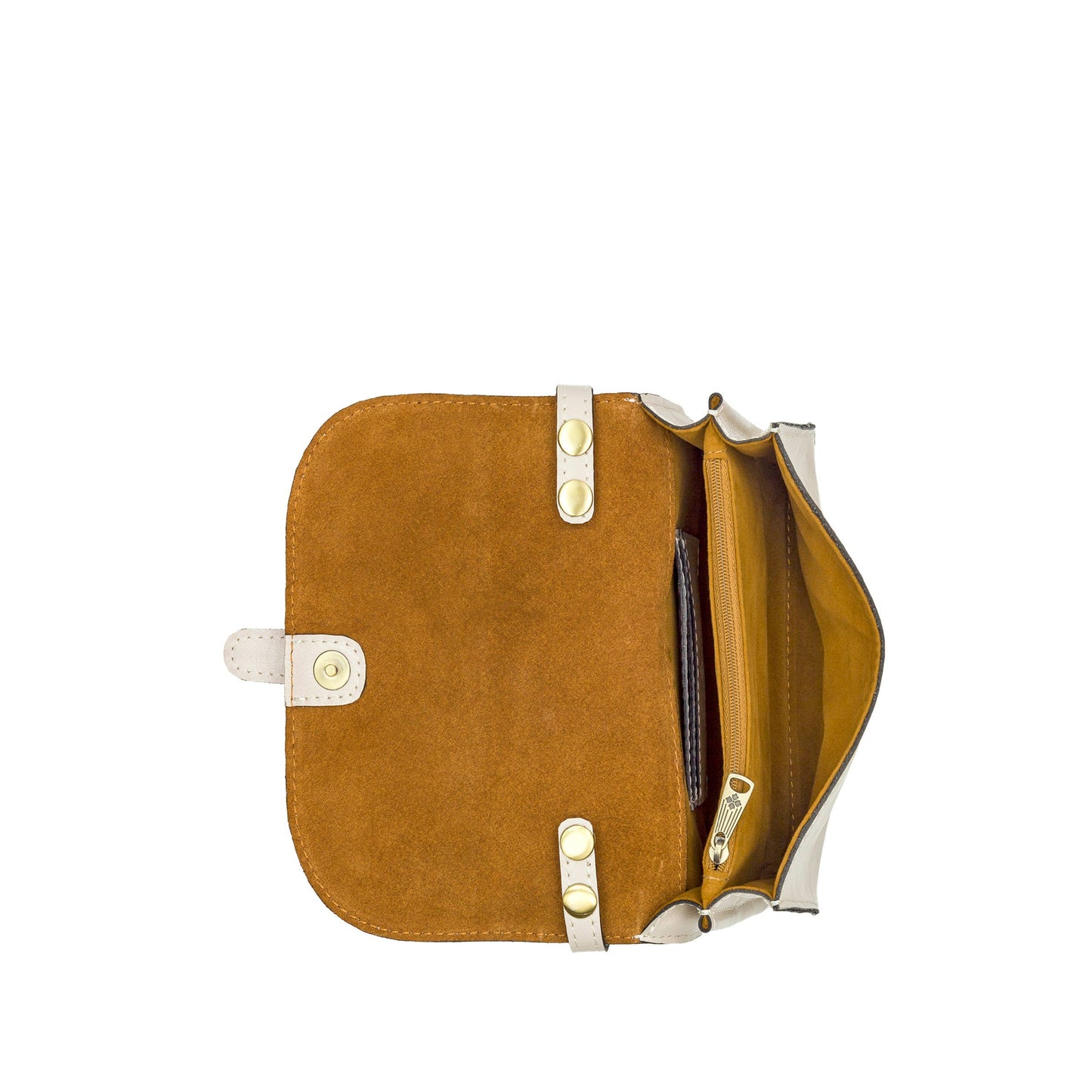 Patricia Nash Torri Crossbody - Vintage Distressed Leather: Cognac