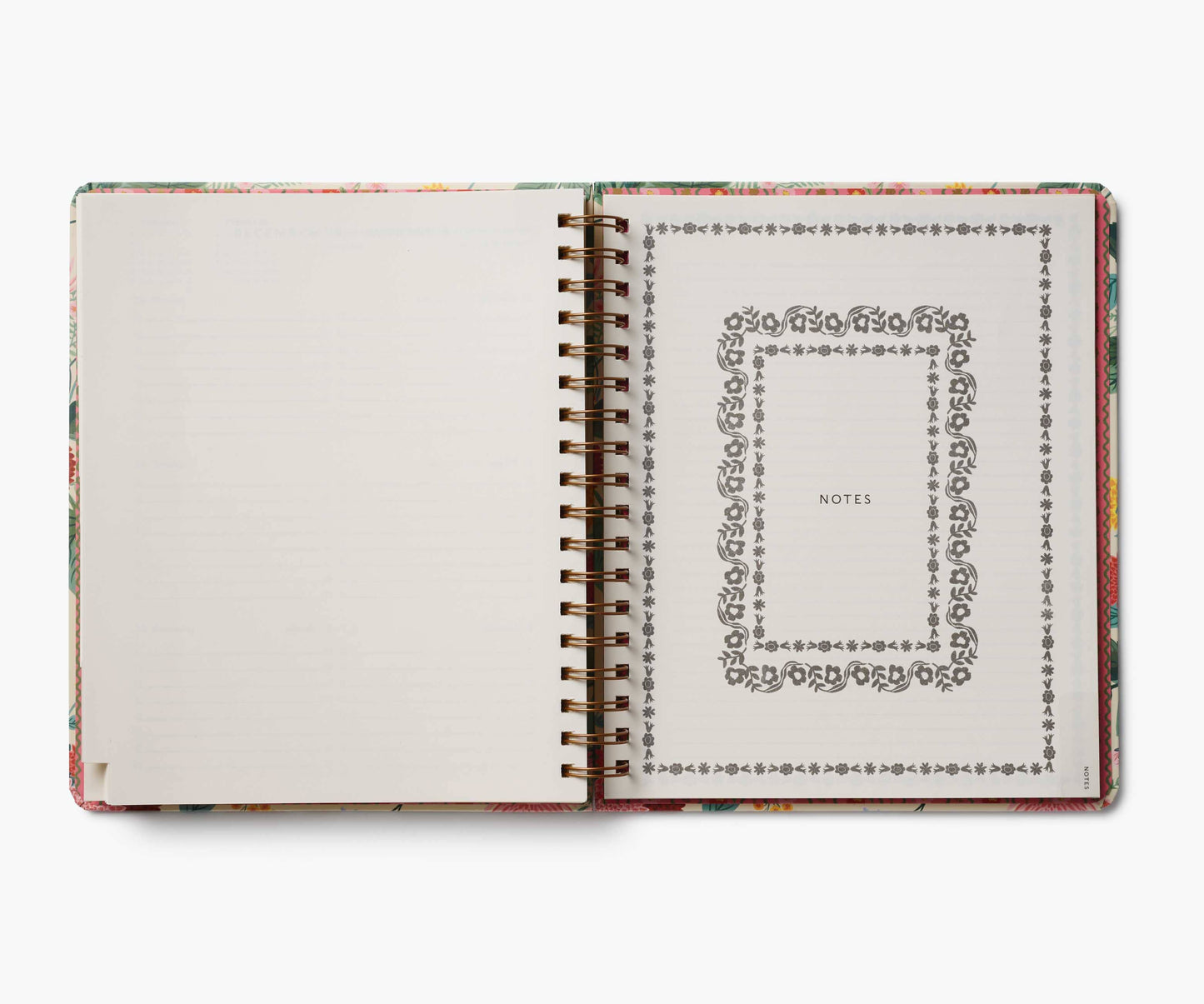 2026 Dahlia 17-Month Academic Hardcover Spiral Planner